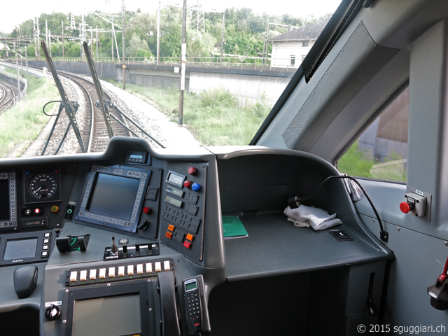 Cabina di guida del SBB ETR 470-3